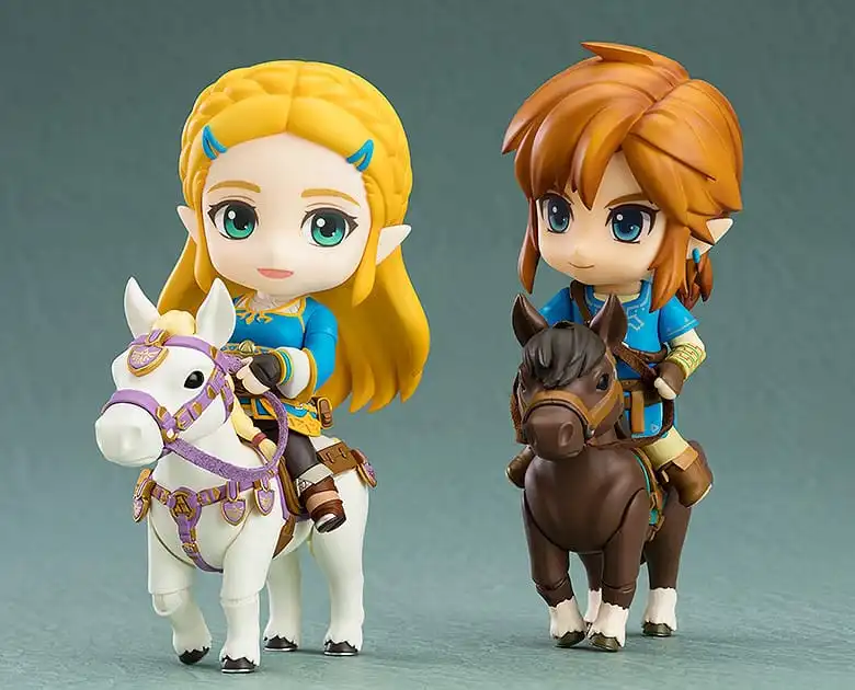 Nendoroid The Legend Of Zelda Breath of the Wild Zelda and Link on Horseback